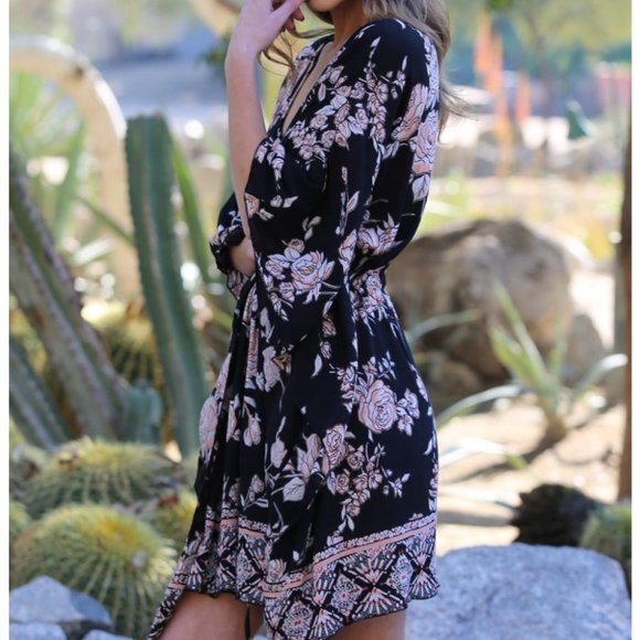 FLORAL PRINT DRESS - Picture 4 of 9